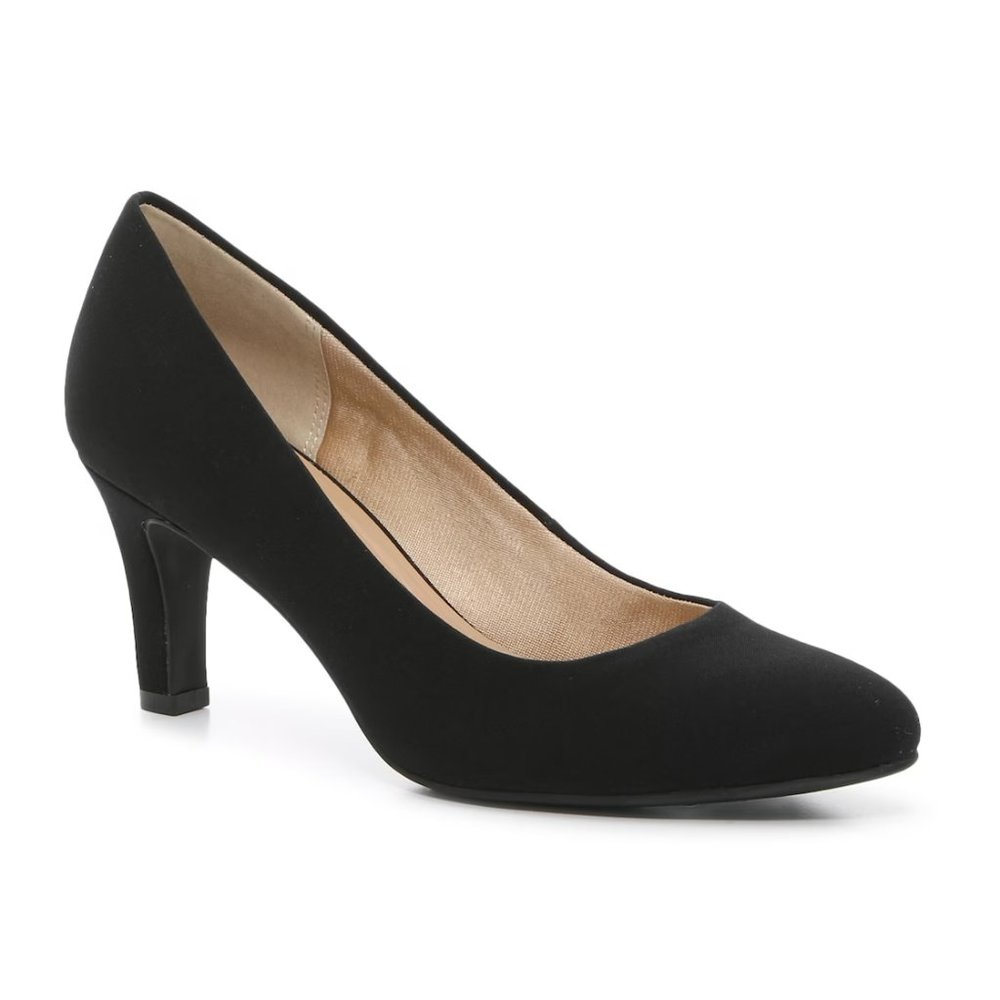 Kelly & Katie Black Genna Pump